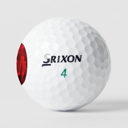 Balles De Golf Rose rouge ssf gbcnm (Logo)