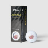 Balles De Golf Roses Mariages roses (Emballage)