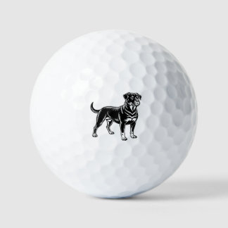Balles De Golf Rottweiler, corps complet