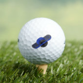 Balles De Golf Roue bleue (T-shirt Insitu)