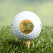 Balles De Golf roulotte de gitans (T-shirt Insitu)