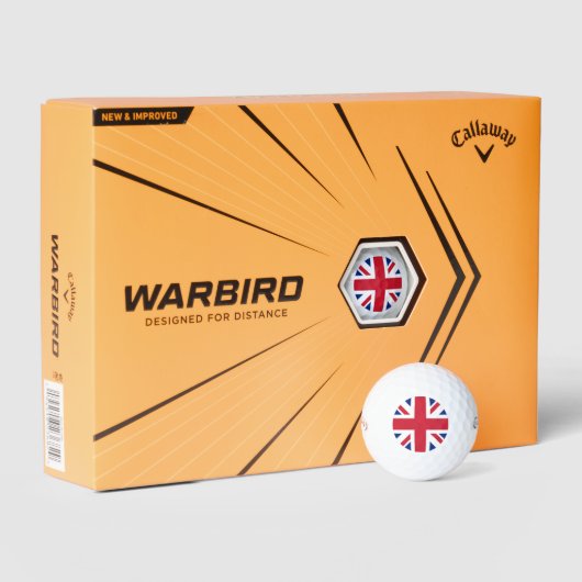 Balles De Golf Royaume-Uni Union Jack Drapeau des colonies britan (Emballage)