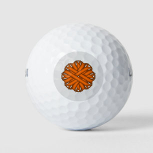 Balles De Golf Ruban aux fleurs orange par Kenneth Yoncich
