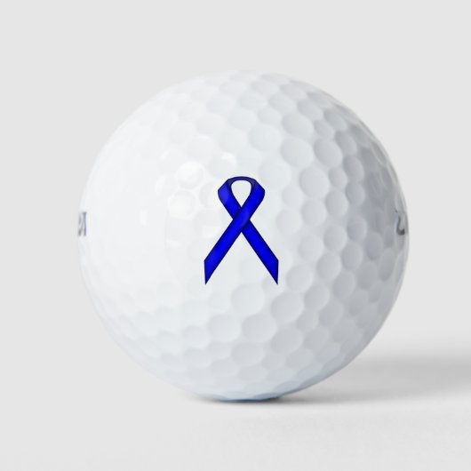 Balles De Golf Ruban Blue Standard par Kenneth Yoncich (Devant)