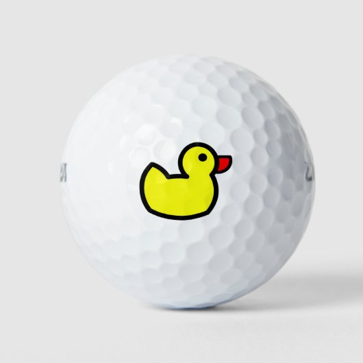 Balles De Golf Rubber Ducky (Devant)
