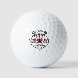 Balles De Golf Rum épicé Pirate Boisson Thunder_Cove