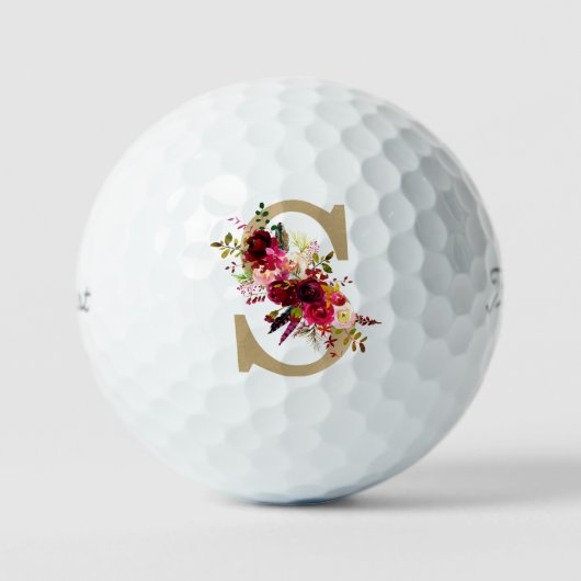 Balles De Golf S Floral (Recto)