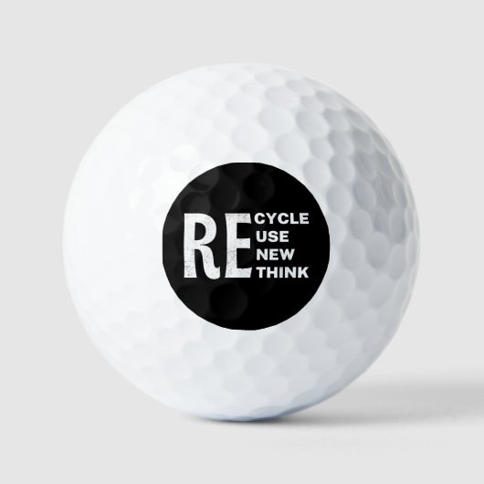 Balles De Golf Sac d'alimentation réutilisable (Recto)