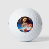 Balles De Golf Sacré Coeur de Jésus (Devant)