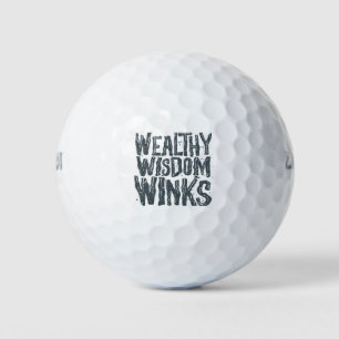 Balles De Golf sagesse riche
