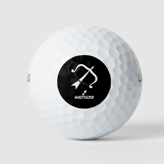 Balles De Golf Sagittarius Silhouette (Devant)