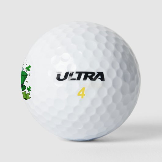 Balles De Golf Saint Patrick's Day (Logo)