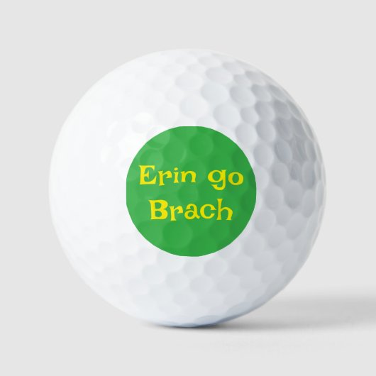 Balles De Golf Saint Patrick's Day chip (Recto)