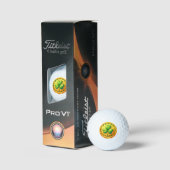 Balles De Golf Saint Patrick's Day - Gold Coin (Conditionnement)