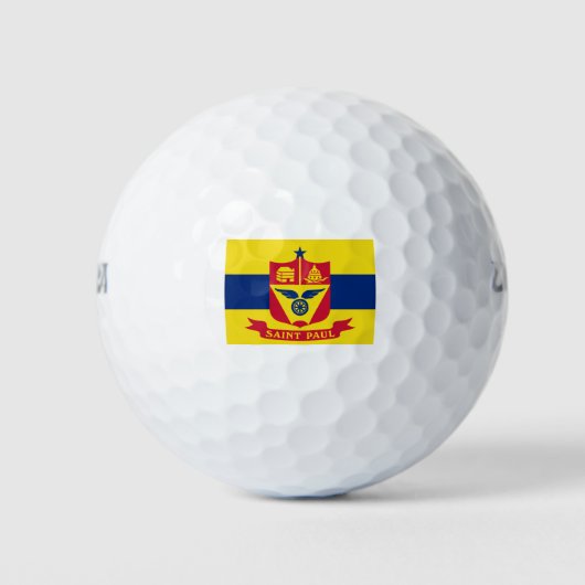 Balles De Golf Saint Paul Minnesota (Devant)