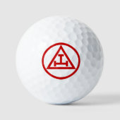 Balles De Golf Saint-Royal Arc Freemason Masonic (Recto)