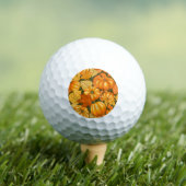 Balles De Golf Saison d'automne Halloween Citrouille Motif (T-shirt Insitu)