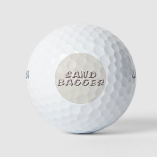 Balles de golf Sandbagger Wilson Ultra 3 pk (Devant)