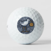 Balles De Golf Sandpiper Beach et Sun Golf Balls (Recto)