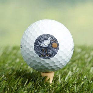 Balles De Golf Sandpiper Beach et Sun Golf Balls