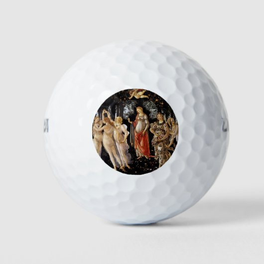 Balles De Golf Sandro Botticelli - La Primavera (Devant)
