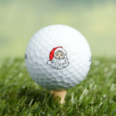 Balles De Golf Santa Claus (T-shirt Insitu)