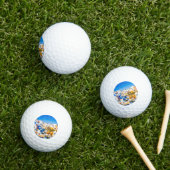 Balles De Golf Santorin Oia (Herbe in situ)