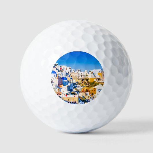 Balles De Golf Santorin Oia (Recto)
