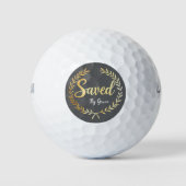 Balles De Golf Sauve par Grace Golf Balls - Cadeau pour papa fidè (Devant)
