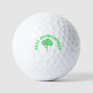 BALLES DE GOLF SAUVER L'ENVIRONNEMENT