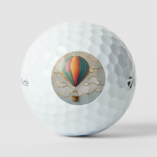 Balles De Golf "Savourez la vue" (Recto)