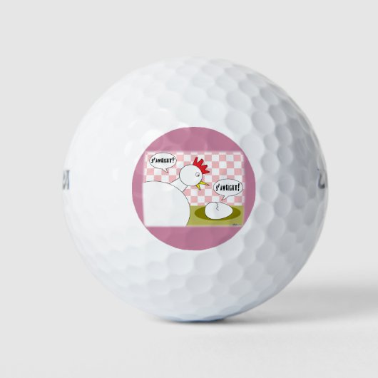 Balles De Golf S'Awright ? (Devant)