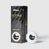 Balles De Golf Scène du lac du matin wu gbcnm (Emballage)