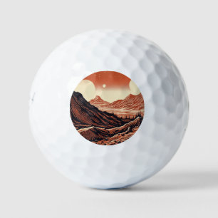 Balles De Golf Sciage du paysage martien SF (4)
