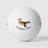 Balles De Golf Scorpion de noeud celtique (Devant)