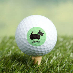 Balles De Golf Scottie dog Golf Balls, Scottie terrier chien