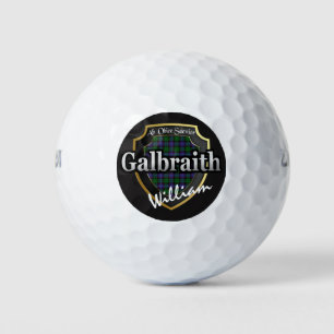 Balles De Golf Scottish Clan Galbraith Personnalisez votre nom