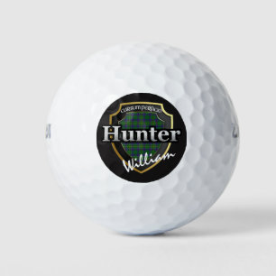 Balles De Golf Scottish Clan Hunter Personnalisez Votre Nom