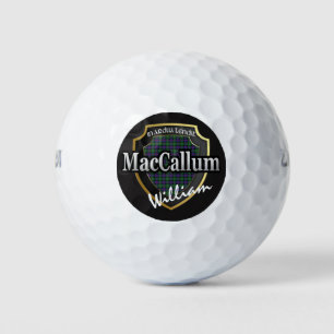 Balles De Golf Scottish Clan MacCallum Personnalisez votre nom
