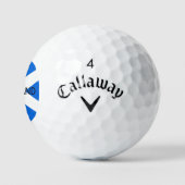 Balles De Golf Scottish Flag Scotland css gbcnt (Logo)