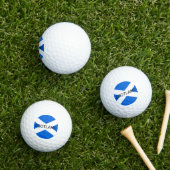 Balles De Golf Scottish Flag Scotland va gbcnt (Herbe in situ)