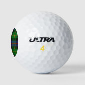 Balles De Golf Scottish Plaid, Baillie Wm. Wilson, (Logo)