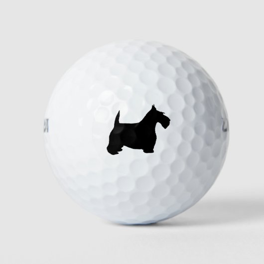 Balles De Golf Scottish Terrier (Devant)