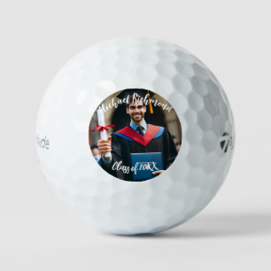 Balles De Golf Script photo espagnol simple moderne Personnalis