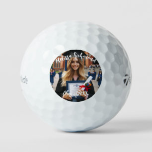 Balles De Golf Script photo espagnol simple moderne Personnalis