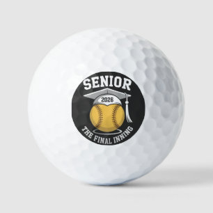 Balles De Golf Senior The Final Inning 2026 Softball Graduation