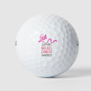 Balles De Golf Sensibilisation au cancer du sein