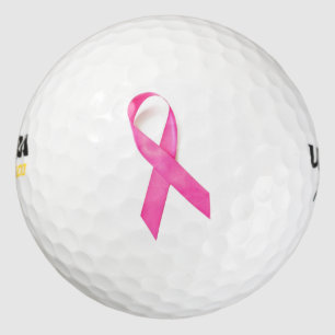 Balles De Golf Sensibilisation au cancer du sein Ruban rose