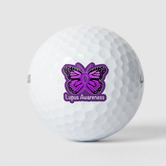 Balles De Golf Sensibilisation au LUPUS (Devant)