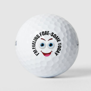 Balles De Golf Sentez-vous bien plus drôle aujourd'hui amusant je